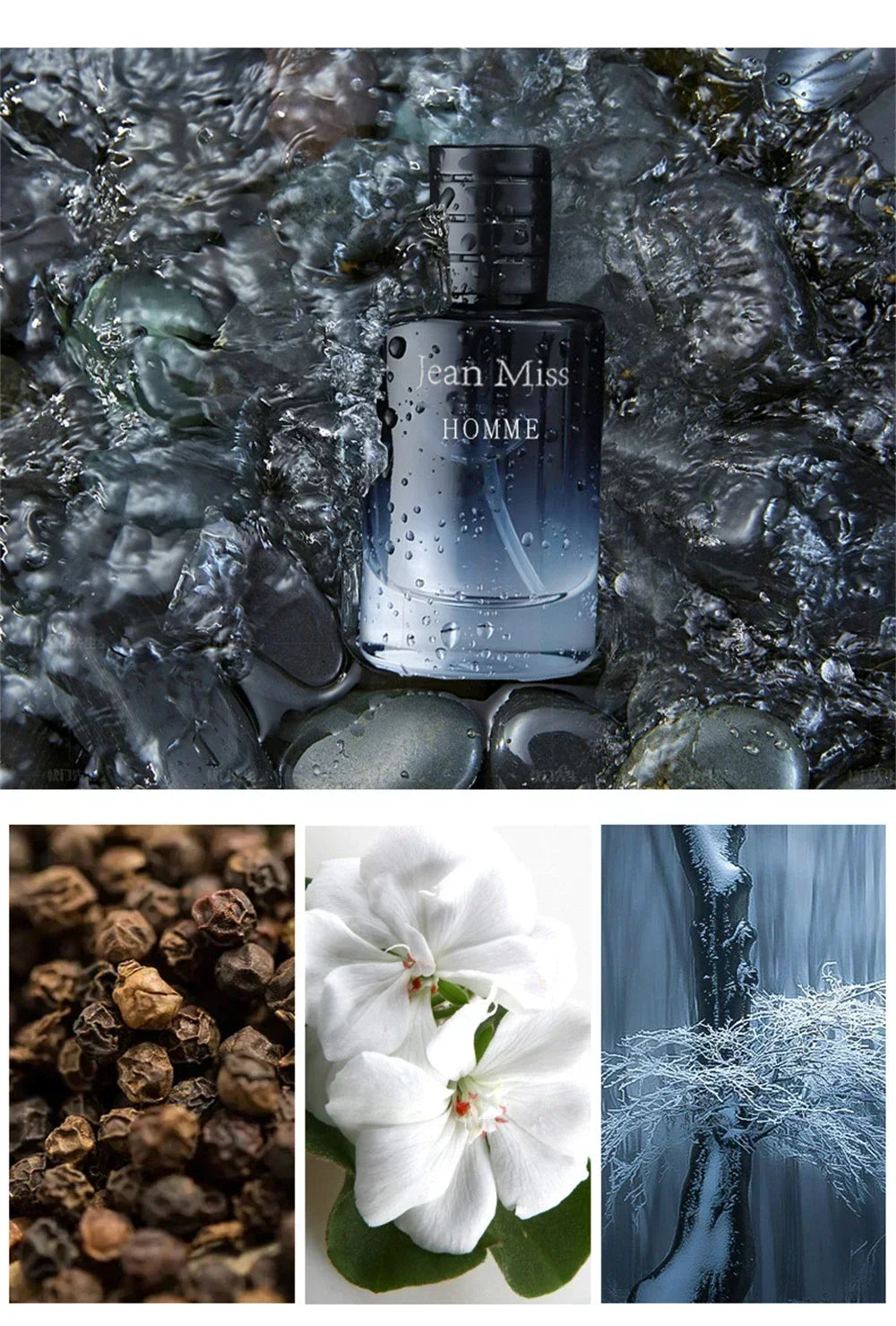 High Quality Men Perfume Hombre Gift Box 3pcs Set 90ml Colognes