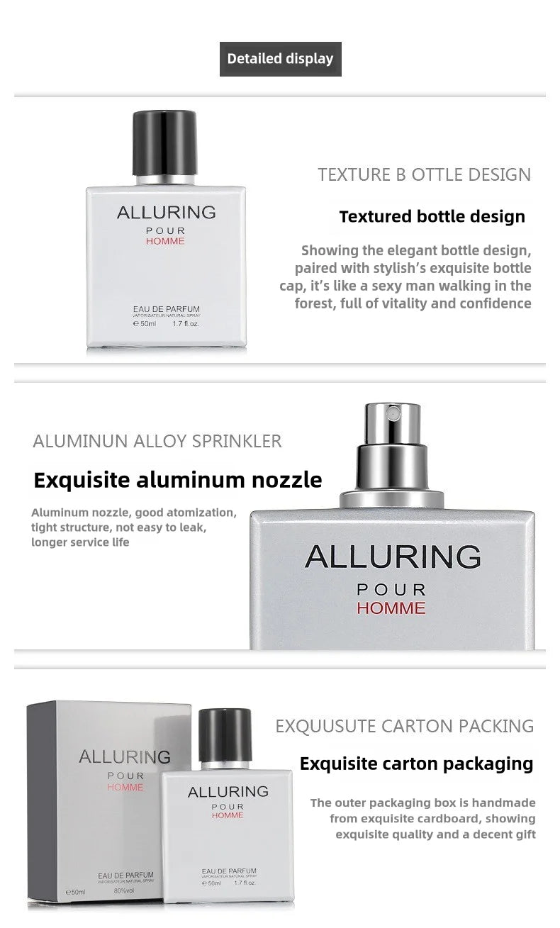 Bleu de Homme Eau de Cologne, Long-lasting Fresh Scent, Elegant and Sporty Fragrance for men perfumes de hombre parfum
