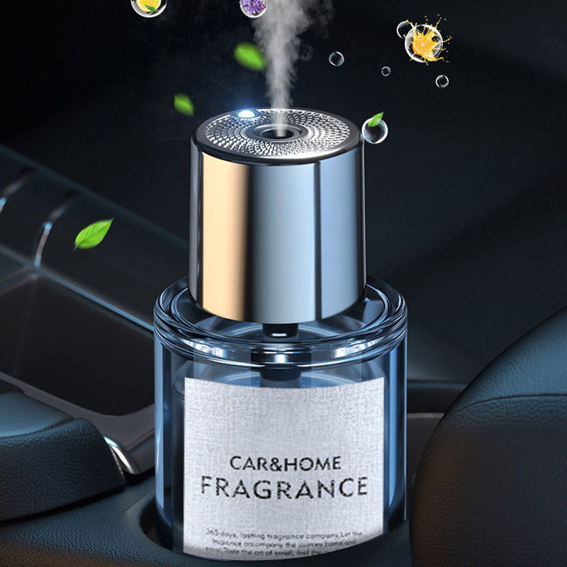 Car Mounted Intelligent Fragrance Spray Perfume Essential Diffuser Oil Portable Fragrance Car Humidifier Bedside Accessorie