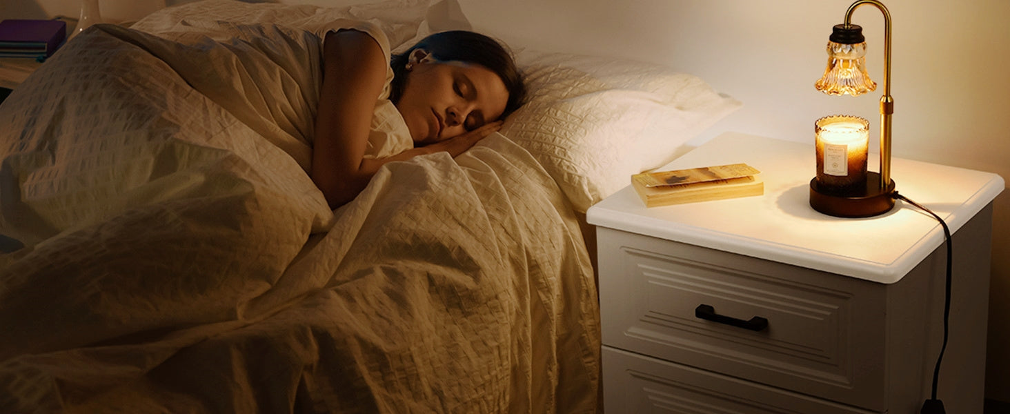 Fragrance Candle Warmer Lamp 2-Pack Adjustable with Dimmer