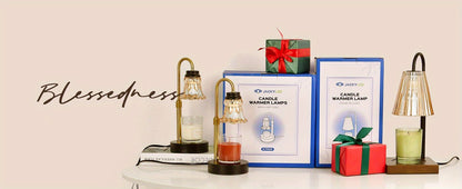 Fragrance Candle Warmer Lamp 2-Pack Adjustable with Dimmer