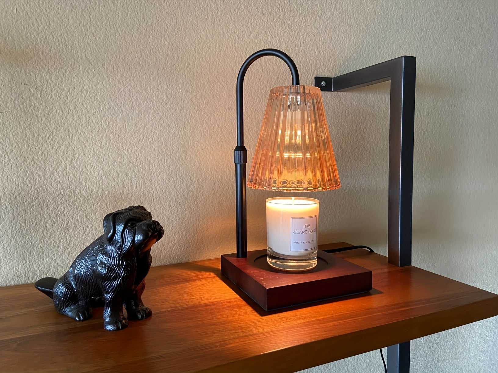 Fragrance Candle Warmer Lamp 2-Pack Adjustable with Dimmer