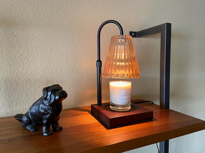 Fragrance Candle Warmer Lamp 2-Pack Adjustable with Dimmer