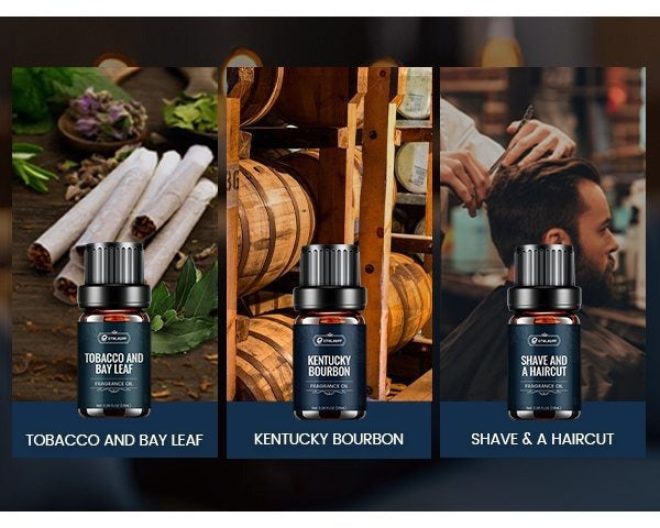 Mens Essential Oils Set, Men Scents Fragrance Oil, Essential Oils f... - 10ml