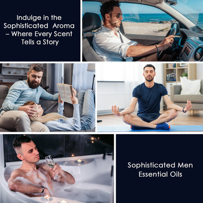 Mens Essential Oils Set, Men Scents Fragrance Oil, Essential Oils f... - 10ml
