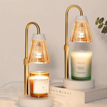 Candle Warmer Lamp 2-Pack Adjustable Fragrance Wax Heater
