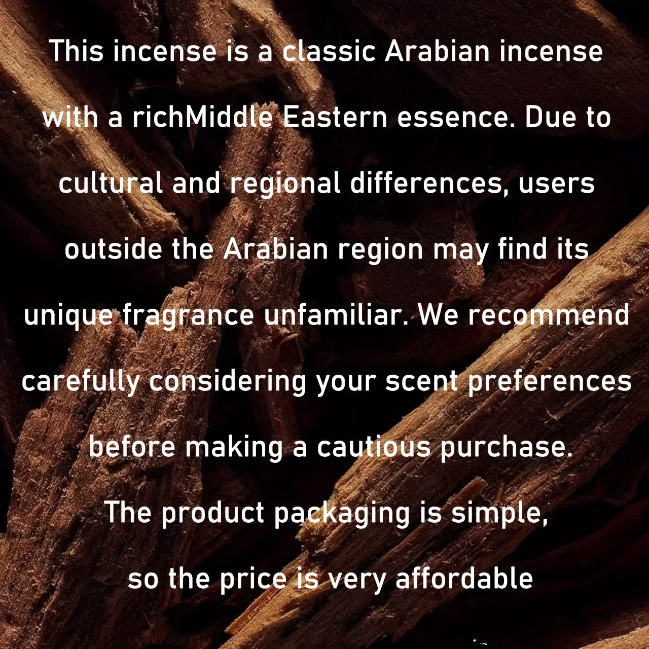 80g OUD/Sandalwood Bakhoor - 100ml