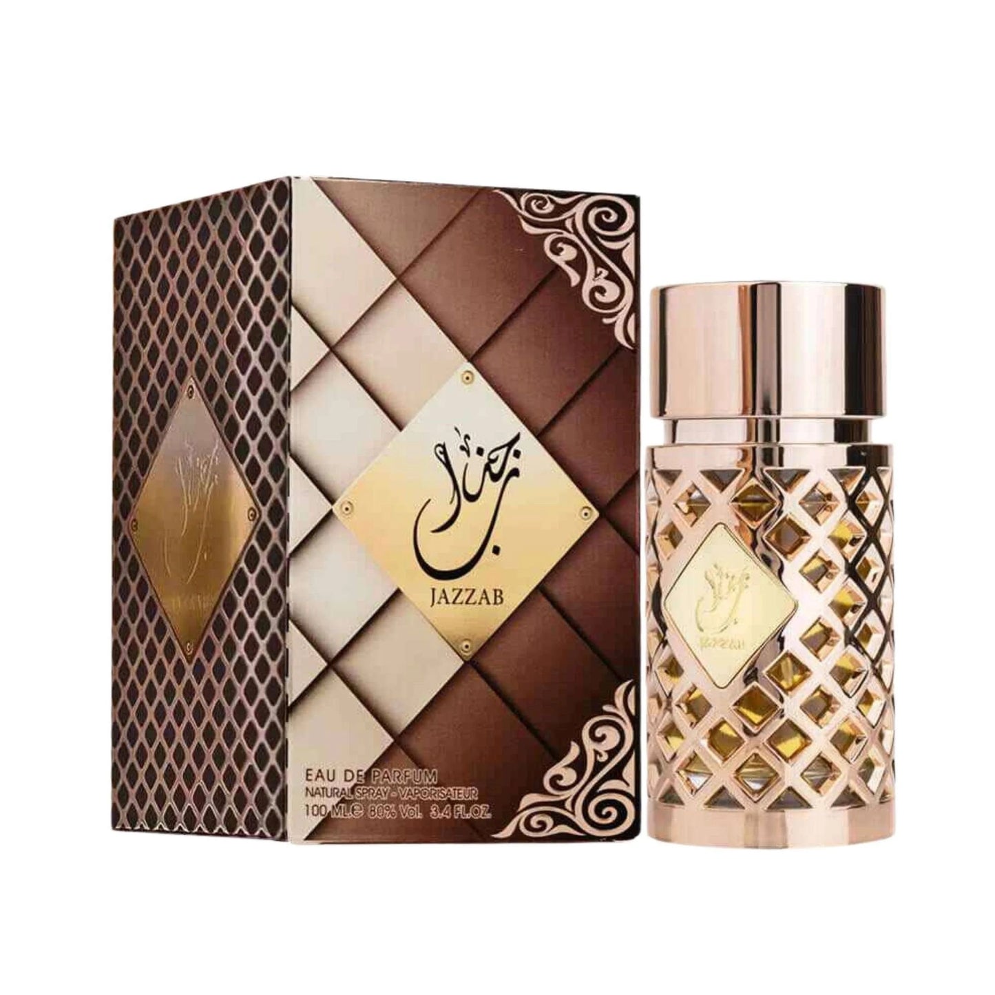 Jazzab Gold by Ard Al Zaafaran – Eau de Parfum 100 ml
