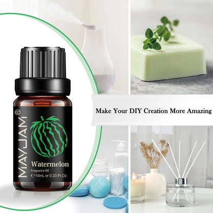 Fruit Fragrance Oil – MAYJAM 10ml Multi-Flavor Scented Oil