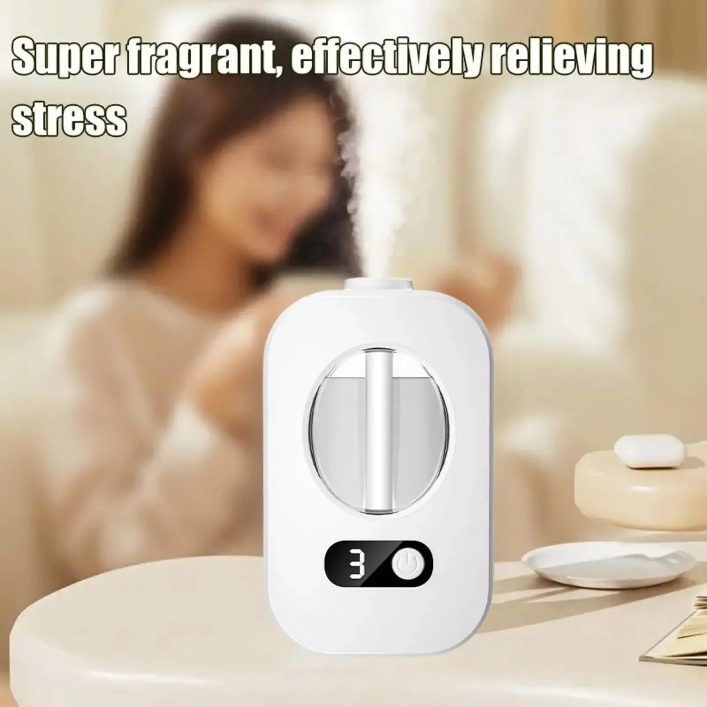 Automatic Diffuser Aromatherapy Desktop Diffuser Atomizer Essential... - 100ml