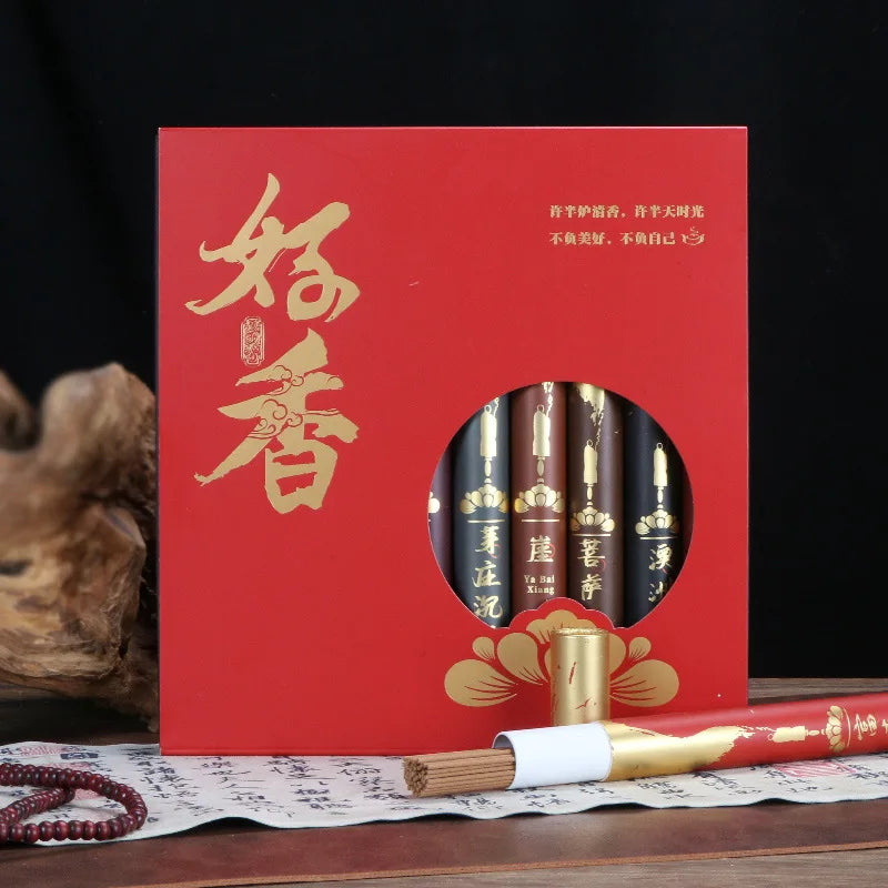 Set of 10 Incense Sticks Blossom for Aromatherapy Relaxation Handmade Natural Incense for Bad Energy Cleansing