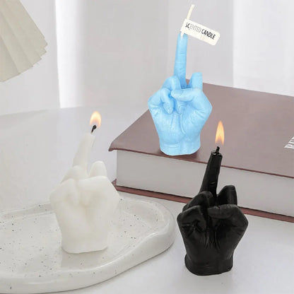 Middle Finger Scented Candle Funny Fragrance Candle Soy Wax Candle ... - 100ml