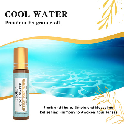 EUQEE 10ml Premium Men's Fragrance Oil For Car Diffuser Aromatherapy Vanilla Musk Leather Amber Romance Aroma Essential Oils