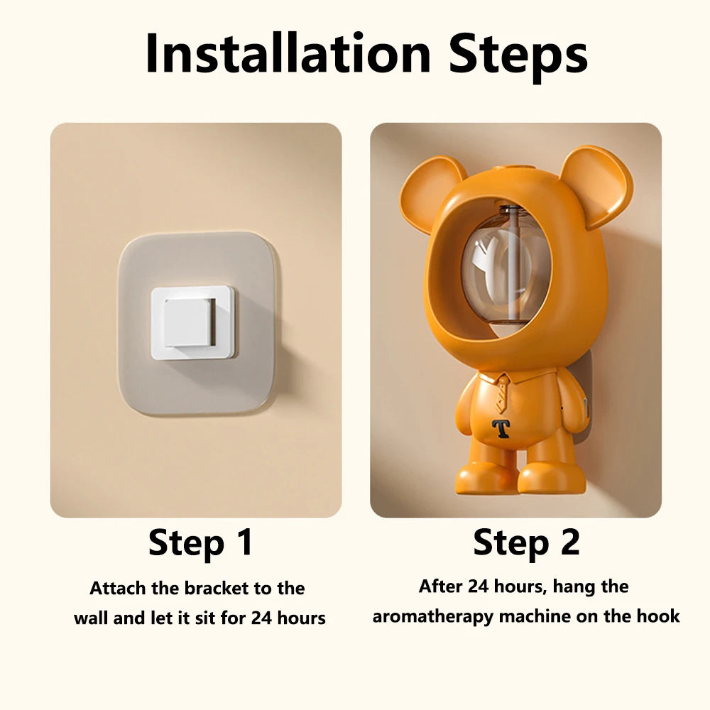 Aromatherapy Essential Oil Diffuser Air Desktop Wall Mounted Humidi... - 100ml