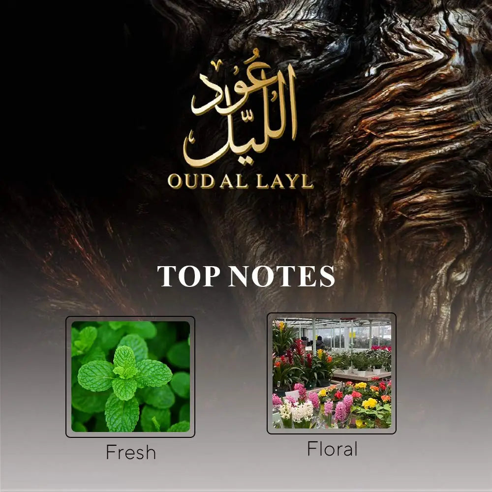 100ml Original Oud Al Layl Parfume Lasting Blessings Sweet Fruity Floral Fragrance Tradition Good Luck Charm Eau De Parfum Spray
