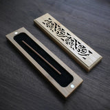 Bamboo Incense Box – Agarwood Holder for Home & Tea Ceremony - 100ml