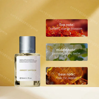 Luxury Perfume 50Ml Unisex Body Spray Natural Fresh Lasting Fragrance High-end Floral Mixed Pheromone Wood Eau De Toilette