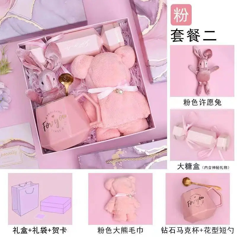 Wedding Bridesmaid Gift Box Set Practical Birthday Fem Omsmen and B...