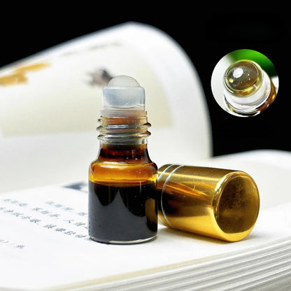 Natural Hainan Black Qinan Agarwood Essential Oil Supercritical Pure No Dilution No Addition Indoor Soothe The Mind Aid Sleep