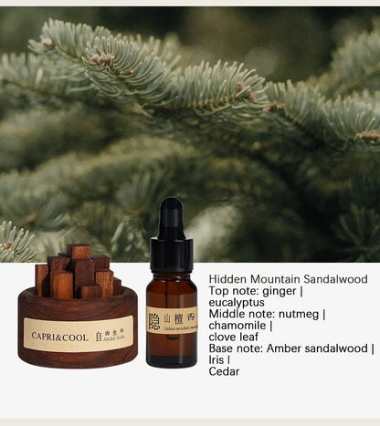 Fragrant Incense Essential Oil Aromatherapy With Glass Dropper Blac... - 100ml