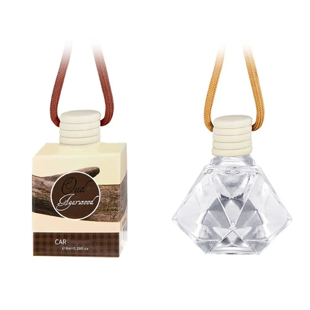 Hanging Car Interior Aromatherapy, Car Air Freshener, Long Lasting Fragrance For Car & Home Lemon / Peach Flower / Coconut /Oud