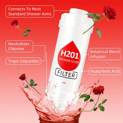 Filter for Shower Scented Shower Head Water Softener Improve Hair S...