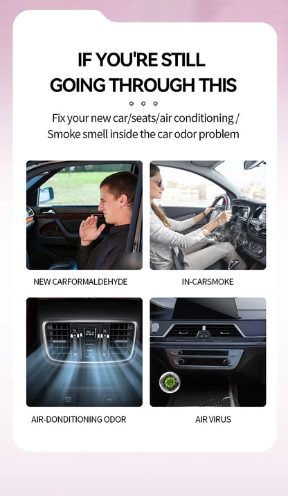 Pink car fragrance car interior accessories, perfume pendant car supplies, fresh air car fragrance