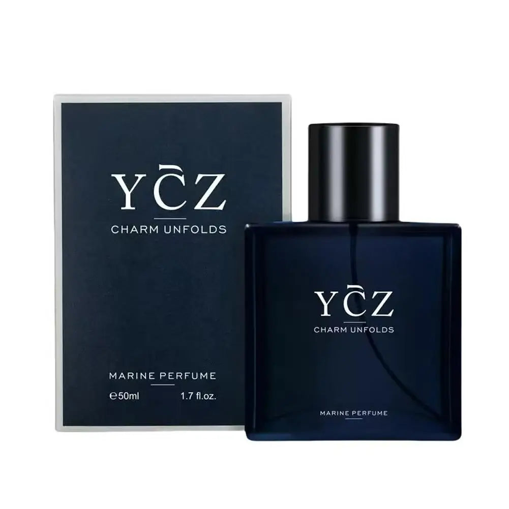 Midnight Marine Eau De Parfum For Men Long-Lasting Aquatic Cologne Luxury Ocean Fragrance Perfume Masculine Scented Spray
