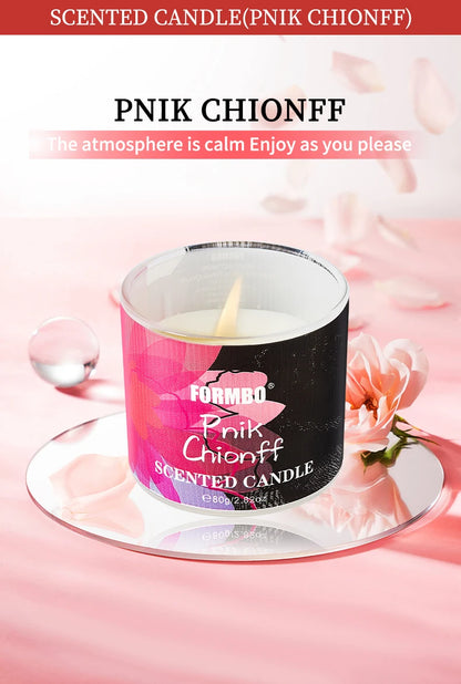 Smokeless scented candle Long-lasting diffuser eau fragrance aids sleep and relaxes stress The air in the bedroom, living room,