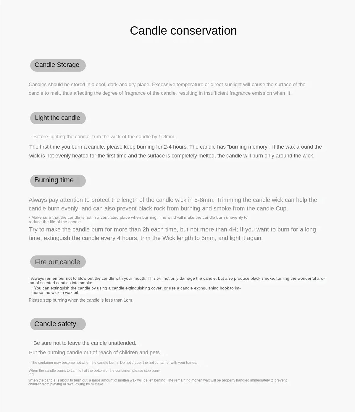 Aromatherapy Candles – Smoke Free Fragrance Gift for Home & Hotel