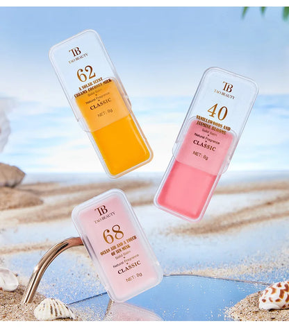 3pcs Fruit Aroma Solid Perfume Balm Box Set Romantic Long Lasting B...