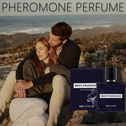 Men Pheromone Gentleman Perfume Natural Fresh Long-lasting Fragrance Cologne Perfume Couple Love Date Eau De Parfum 50ml