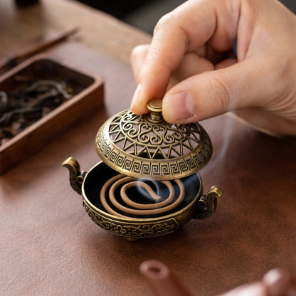 Exquisite Compact Incense Burner Three - 100ml