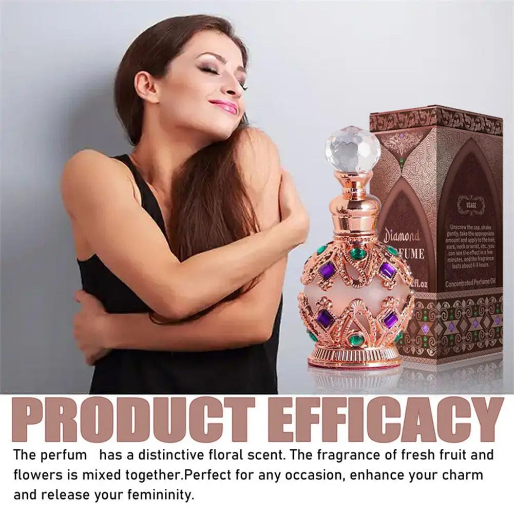 Exotic Arabian Floral Perfume – Rose, Jasmine & Vanilla