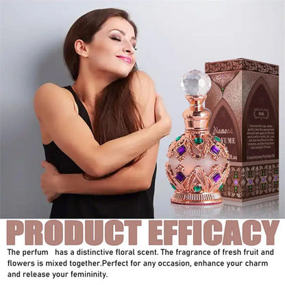 Exotic Arabian Floral Perfume – Rose, Jasmine & Vanilla