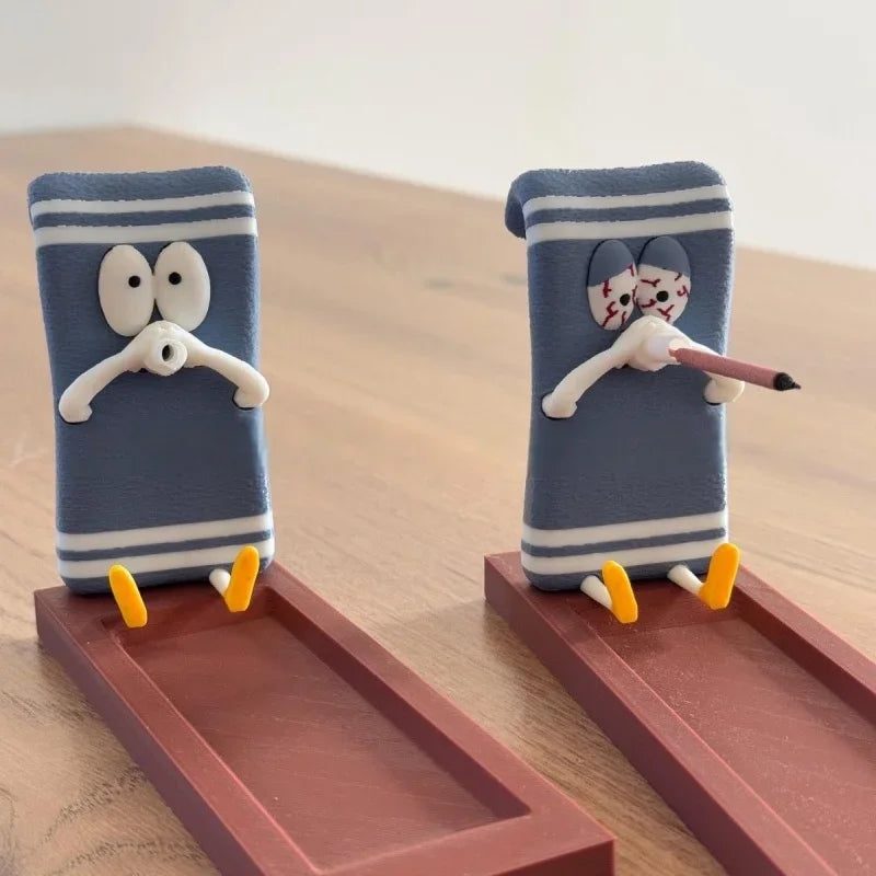 Incense Stick Holder Handmade Burner for Home Office Decor Meditati... - 100ml