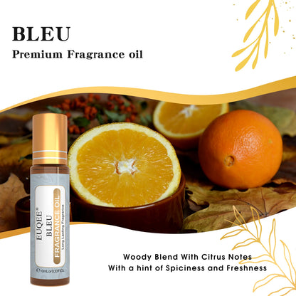 EUQEE 10ml Premium Men's Fragrance Oil For Car Diffuser Aromatherapy Vanilla Musk Leather Amber Romance Aroma Essential Oils