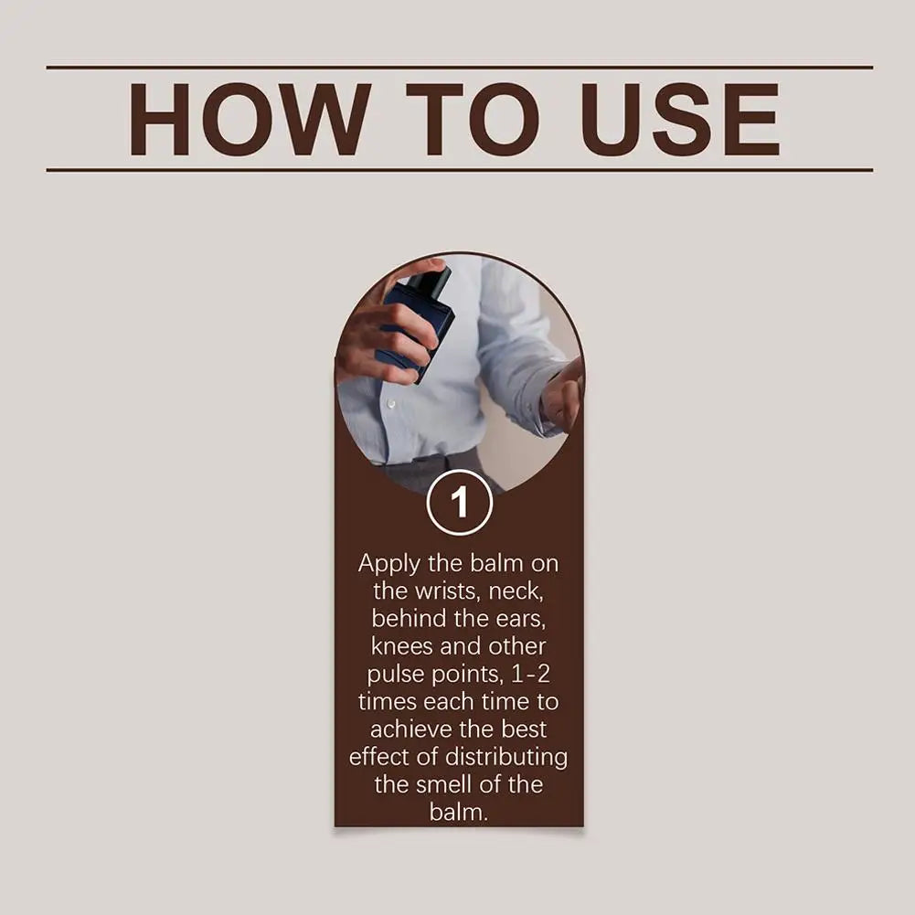 15g Sandalwood Perfume Solid Balm Woody Light Perfume Long Lasting ...