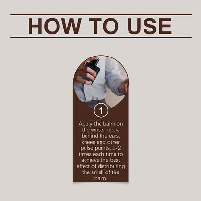 15g Sandalwood Perfume Solid Balm Woody Light Perfume Long Lasting ...