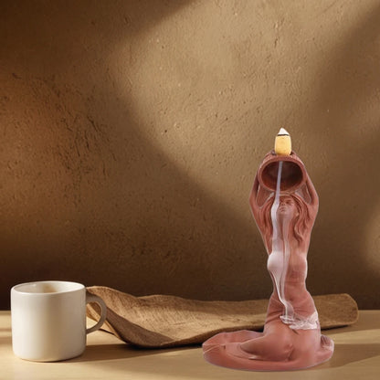 Waterfall Incense Burner Holder Beauty Sculpture Incense Burner Waterfall Incense Holder For Home Office House Decor