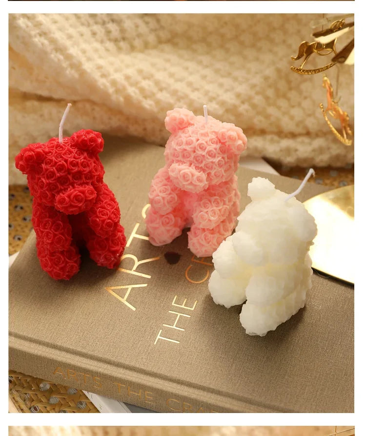 Hand Gift Creative Rose Bear Home Decoration Fragrance Advanced Atm...