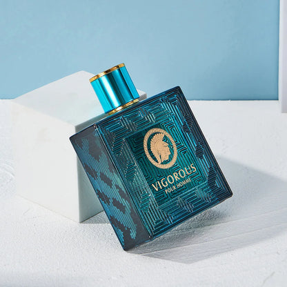 Eros EDP, Fougère Notes Men's Colognes Vanilla, Green Leaves, Fresh & Spicy Fragrance Spray for Man