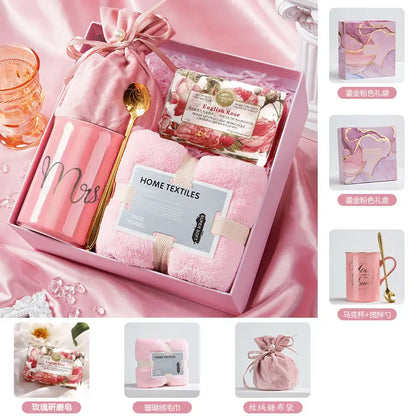 Wedding Bridesmaid Gift Box Set Practical Birthday Fem Omsmen and B...