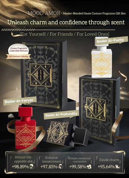 Dubai Unisex Perfume Set 3Pc Lasting Fragrance Woody Floral Men Women Eau De Parfums Pheromone Cologne Toilette Perfumes