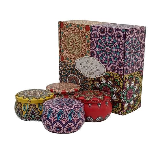 100% Pure Natural Soy Wax Palm Oil Scented Candle