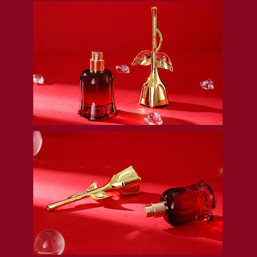 Rose Pheromone Perfume Women Long-Lasting Floral Scent Body Spray Elegant Charming Body Spray Dating Pheromone