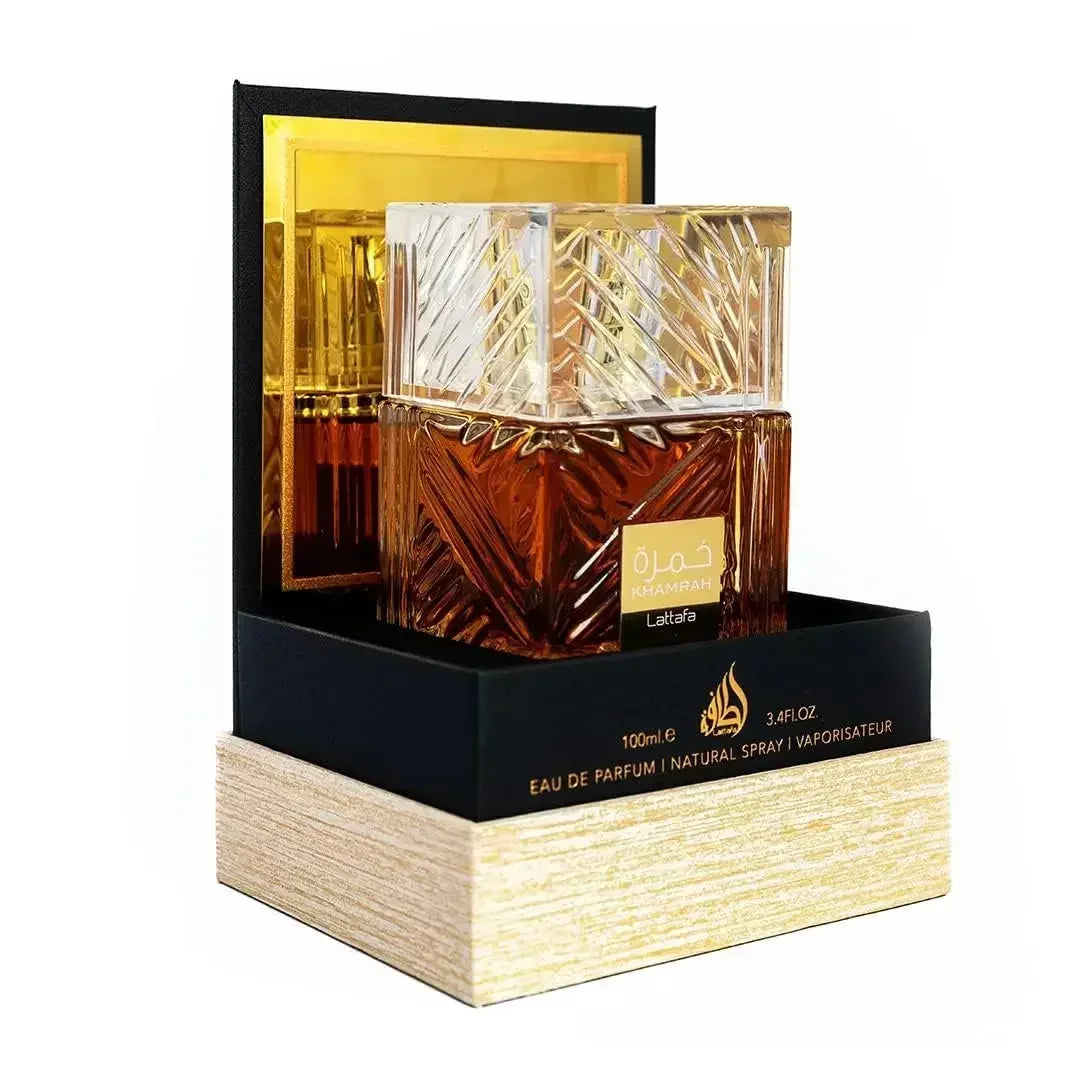 100ml Original Khamrah Men Fragrance Attract Opposite Sex Lasting Wood Fragrance High Quality Arabic Perfume Sex Luxurious Aura
