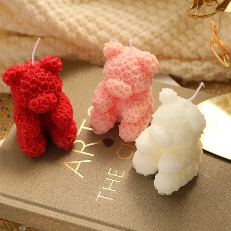 Hand Gift Creative Rose Bear Home Decoration Fragrance Advanced Atm...