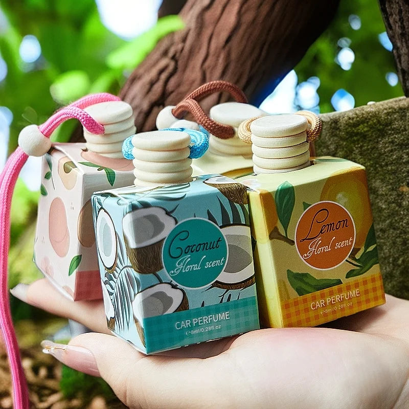 Fragrant woody car air freshener - a long-lasting fragrance suitable for car interiors, suitable for home and car use
