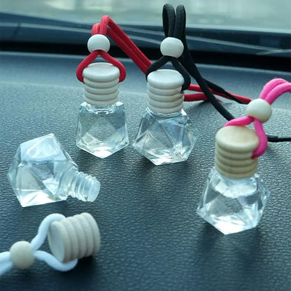 Hanging Car Interior Aromatherapy, Car Air Freshener, Long Lasting Fragrance For Car & Home Lemon / Peach Flower / Coconut /Oud